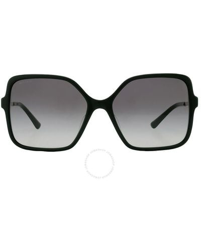 BVLGARI Gray Gradient Butterfly Sunglasses Bv8250f 501/8g 57 - Black