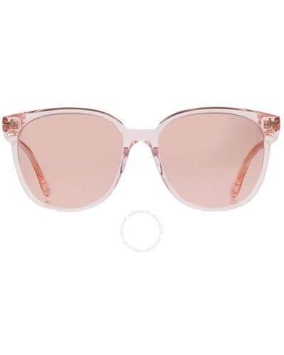 Tom Ford Oval Sunglasses Ft0972-k 72g 56 - Pink