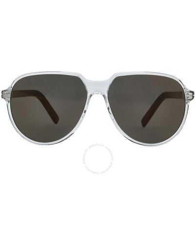 Dior Essential Pilot Sunglasses Dm40005i 26l 58 - Brown