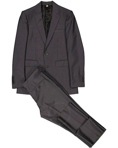Burberry Dark Marylebone 2 Tailored Suit - Gray