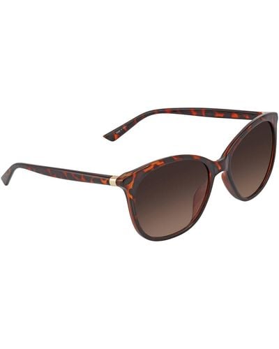 Kenneth Cole Gradient Cat Eye Sunglasses Kc2840 52f 56 - Brown