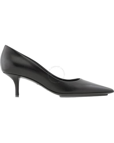 Burberry Aubri Pointed Toe Court Shoes - Black