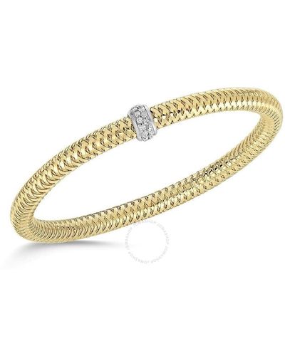 Roberto coin white gold bracelet deals