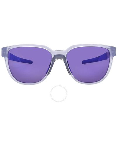 Oakley Actuator Prizm Road Rectangular Sunglasses Oo9250 925007 57 - Purple