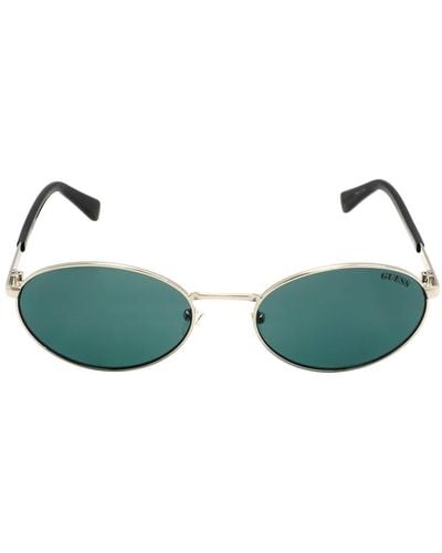 Guess Oval Sunglasses Gu8235 10n 57 - Green
