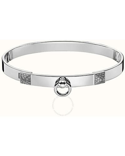 Hermès Collier De Chien Bracelet - Metallic