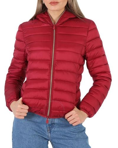Save The Duck Alexis Puffer Jacket - Red