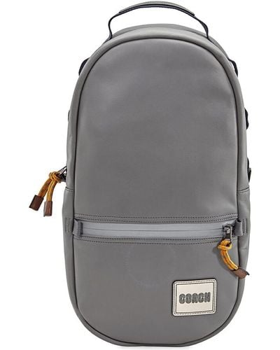COACH Patch Pacer Backpack - Gray