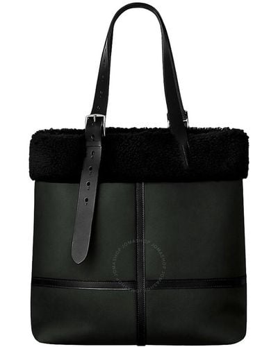 Hermès Etriviere Shopping Aviateur Bag - Black