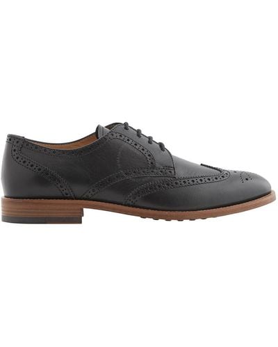 Tod's Wingtip Perforated Lace-ups Derby - Black