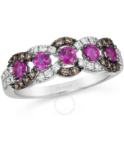 Le Vian Passion Ruby Ring Set - Purple