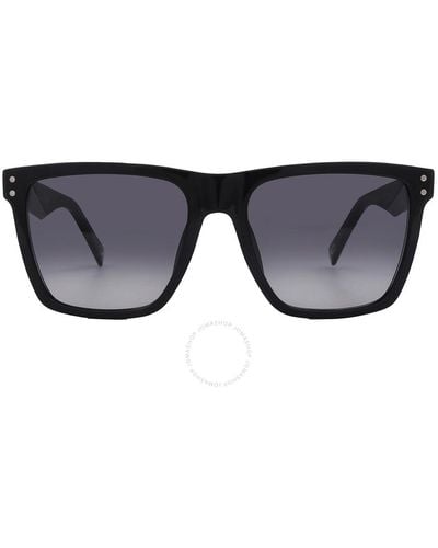 Marc Jacobs Dark Gray Gradient Square Sunglasses Marc 119/s 0807/9o 54 - Black