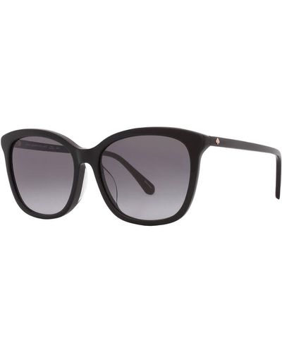 Kate Spade Grey Shaded Butterfly Sunglasses Tamiko/f/s 0807/9o 57 - Black
