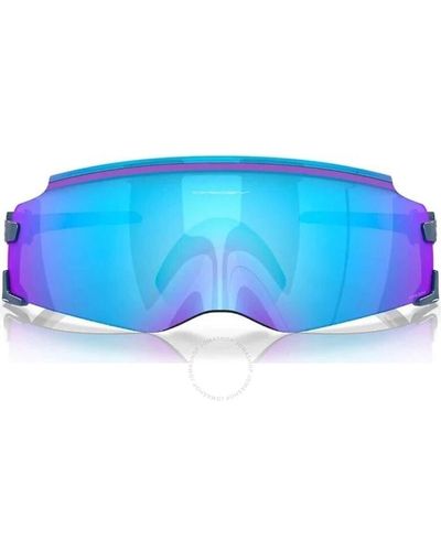 Oakley Kato Solstice Prizm Sapphire Shield Sunglasses Oo9455m 945529 49 - Blue