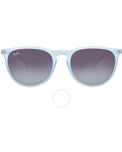 Ray-Ban Erika Classic Blue Grey Gradient Phantos Sunglasses Rb4171 67434l 54