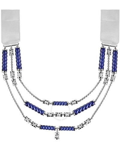 Baccarat Sterling Silver With Midnight Blue