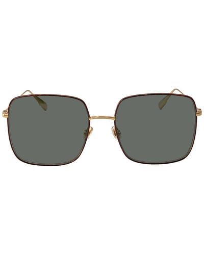 Dior Green Square Sunglasses Stellaire1 0j5g O7 59 - Gray