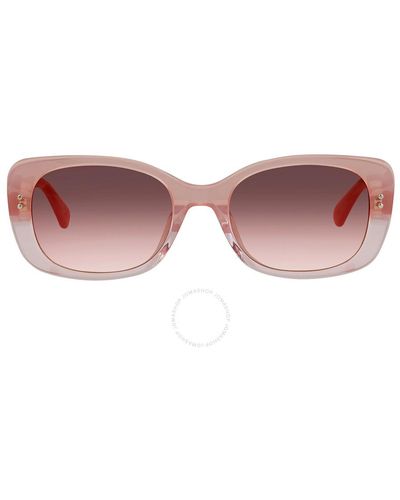 Kate Spade Gradient Square Sunglasses  G/s 35j3x 53 - Pink