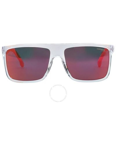 Carrera Browline Sunglasses 8055/s 0900/uz 58 - Black