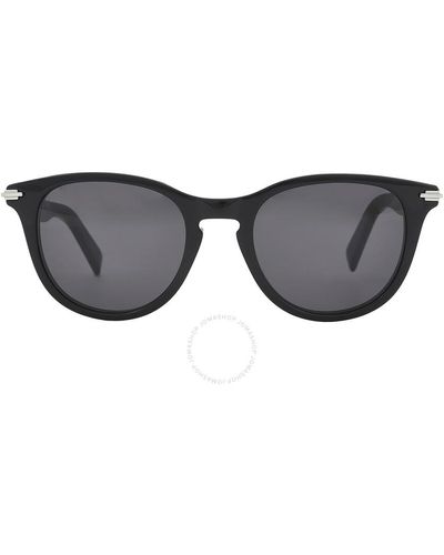 Dior Blacksuit Grey Oval Sunglasses Dm40036i 01a 50