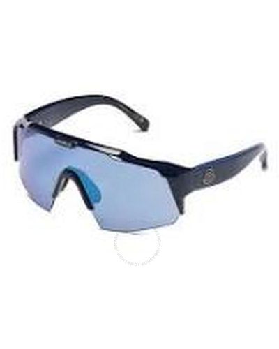 Moncler Shield Sunglasses Ml0270-k 90x 00 - Blue