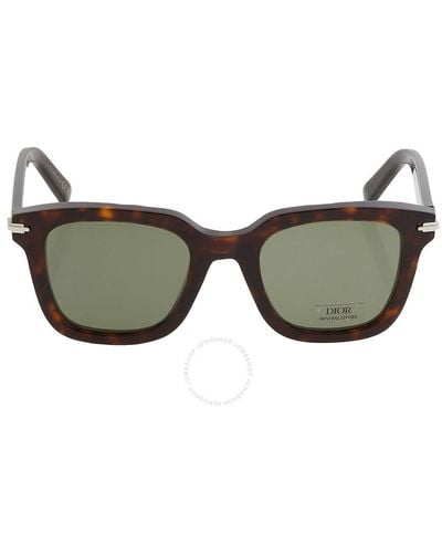 Dior Rectangular Sunglasses Blacksuit S10i 20c0 51 - Brown