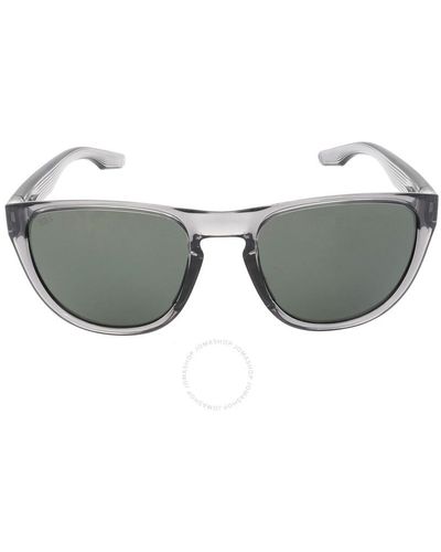 Costa Del Mar Irie Grey Polarized Glass 580g Aviator Sunglasses 6s9082 908205 55
