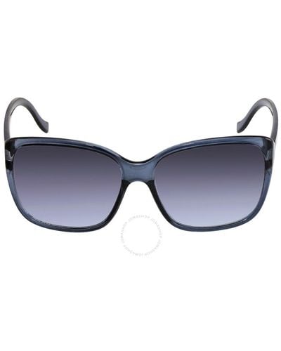 Calvin Klein Gradient Oversized Sunglasses Ck20518s 410 60 - Blue