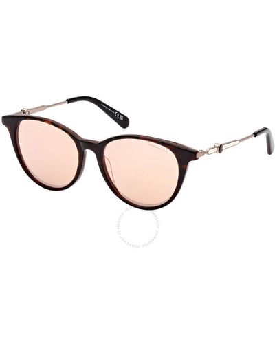 Moncler Oval Sunglasses Ml0226-f 56u 53 - Multicolour