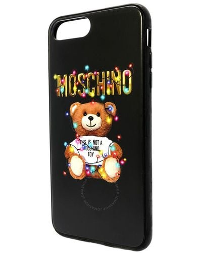 Moschino Christmas Teddy Iphone Case - Black