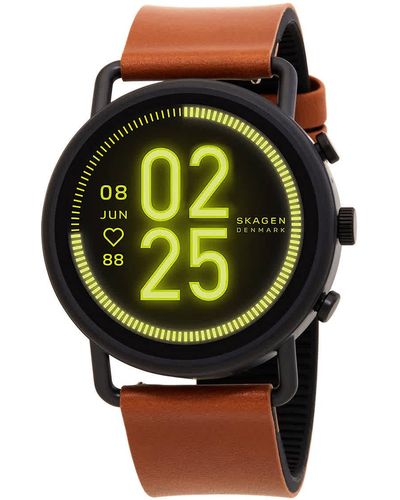 Skagen Falster 3 Alarm Quartz Digital Smart Watch - Green