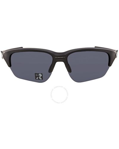 Oakley Flak Beta Gray Sport Sunglasses - Blue