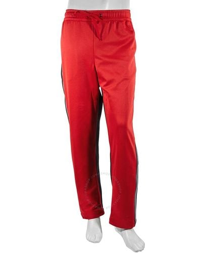 Burberry Enton Track Trousers - Red