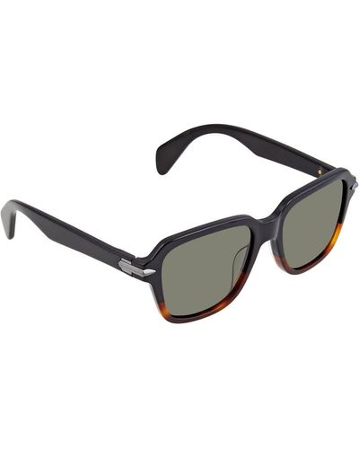 Rag & Bone 54mm Polarized Square Sunglasses - Black