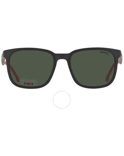 Carrera Polarized Square Sunglasses 8046/s 0003/uc 54 - Green