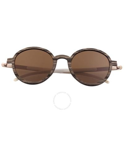 Earth Toco Round Sunglasses - Brown