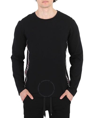 Moschino Underwear Ribbon Detail Long-sleeeved T-shirt - Black