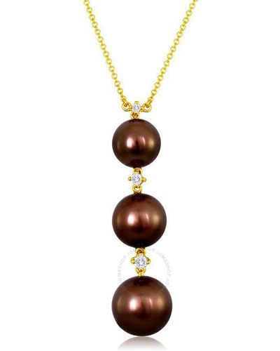 Le Vian Wisdon Pearls Necklaces Set - Metallic