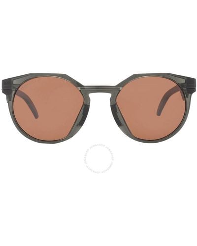 Oakley Hstn Prizm Tungsten Polarized Round Sunglasses Oo9242 924203 52 - Brown