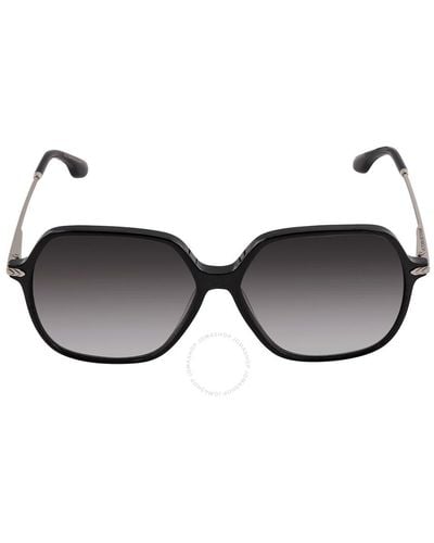 Victoria Beckham Grey Square Sunglasses Vb631s 001 60 - Brown