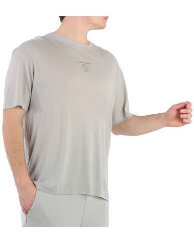 A_COLD_WALL* Artisan Crewneck Logo T-shirt - Grey