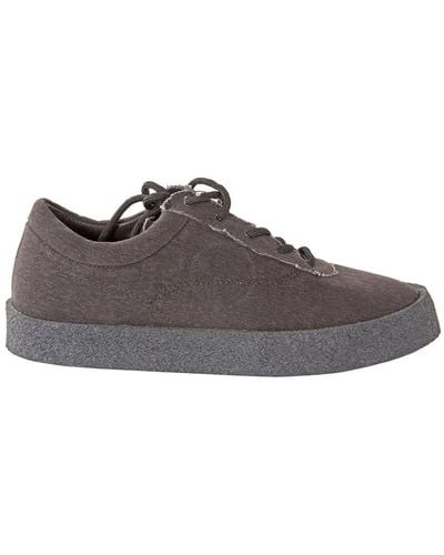 Yeezy Graphite Crepe Sneaker Washed Canvas - Brown