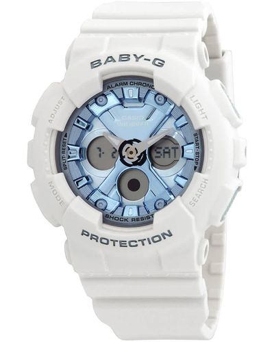 G-Shock Baby-g Alarm World Time Chronograph Quartz Analog-digital Blue Dial Watch - Metallic