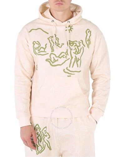 Carne Bollente Funday Afternoon Hooded Sweatshirt - Natural