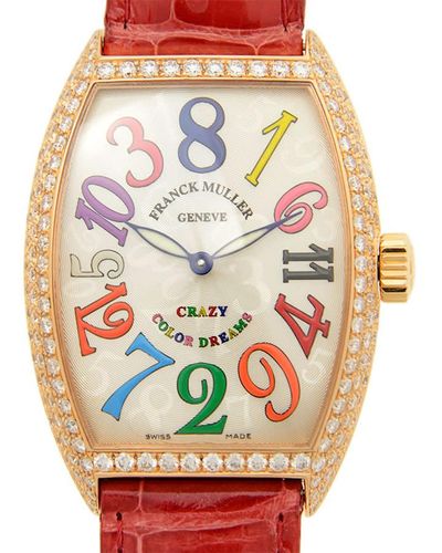 Franck Muller Crazy Hours Silver-tone Dial Unisex Watch 7851 Ch Col Drm D (5n) - Metallic