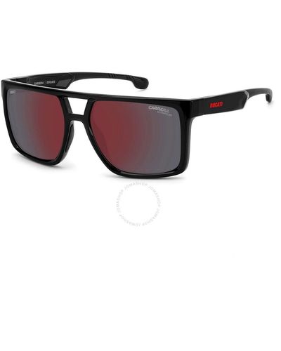 Carrera Polarized Red Browline Sunglasses Ducati 018/s 0807/h4 58 - Multicolour