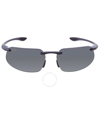 Maui Jim Kanaha Nuetral Grey Rectangular Sunglasses 409-02