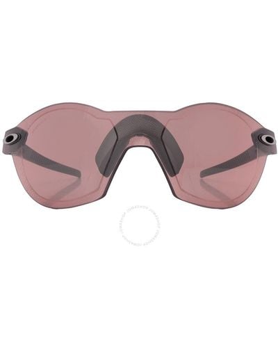 Oakley Resubzero Prizm Dark Golf Shield Sunglasses Oo9098 909805 48 - Purple