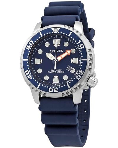 Citizen Promaster Professional Diver 200 Meters Eco-drive Watch -09l - Blue