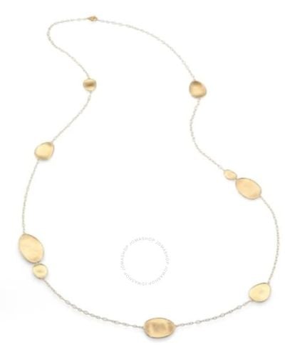 Marco Bicego Lunaria Yellow Gold Chain Necklace  Y 02 - White